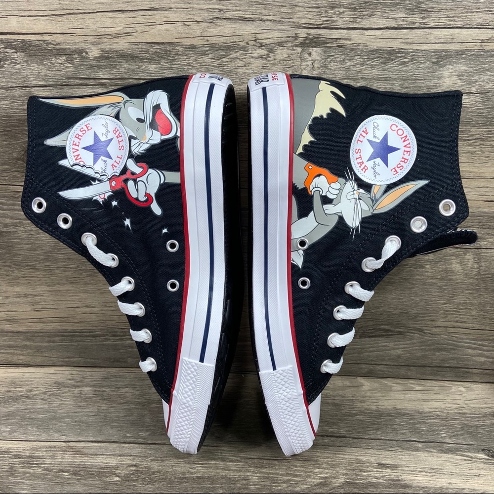 New Converse X Bugs Bunny Chuck Taylor Hi Shoes - Picture 3 of 11